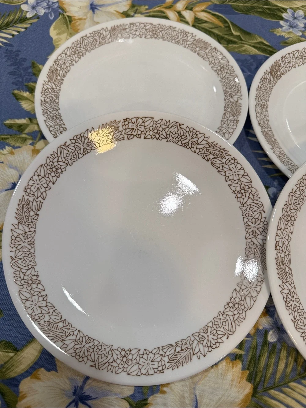Corelle woodland plates